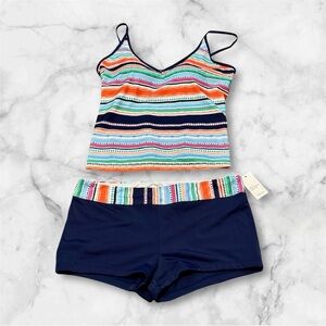 Southpoint Tankini Size 14 NWT